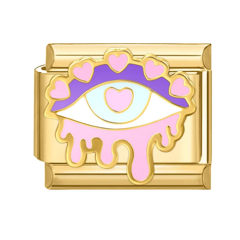 Pink Heart Eye