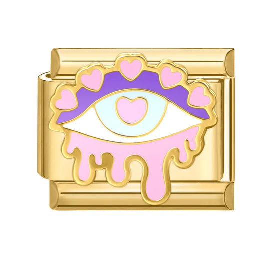 Pink Heart Eye