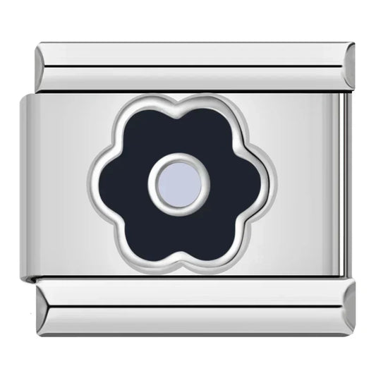 Black Mini Flower