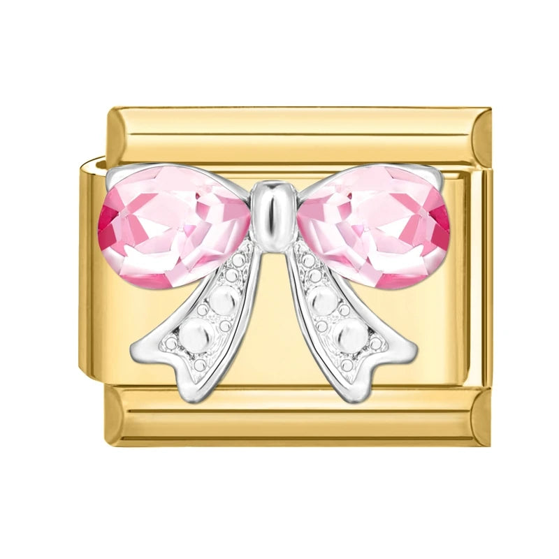 Pink Jewel Bow