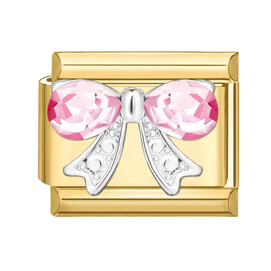 Pink Jewel Bow