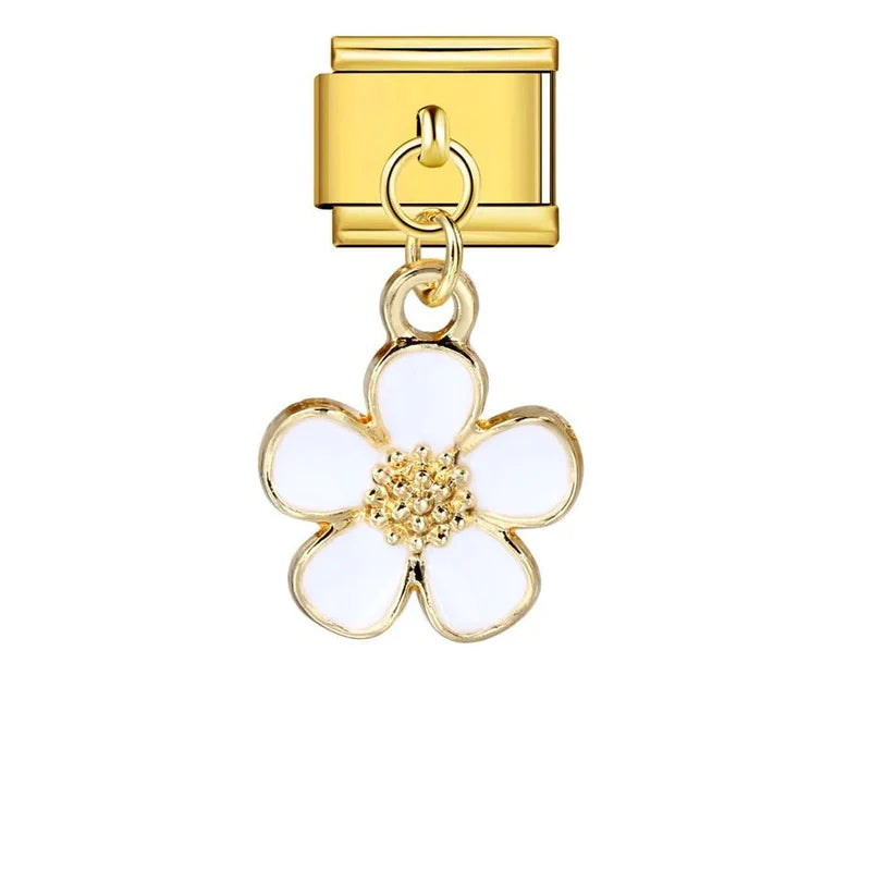 White Hanging Flower